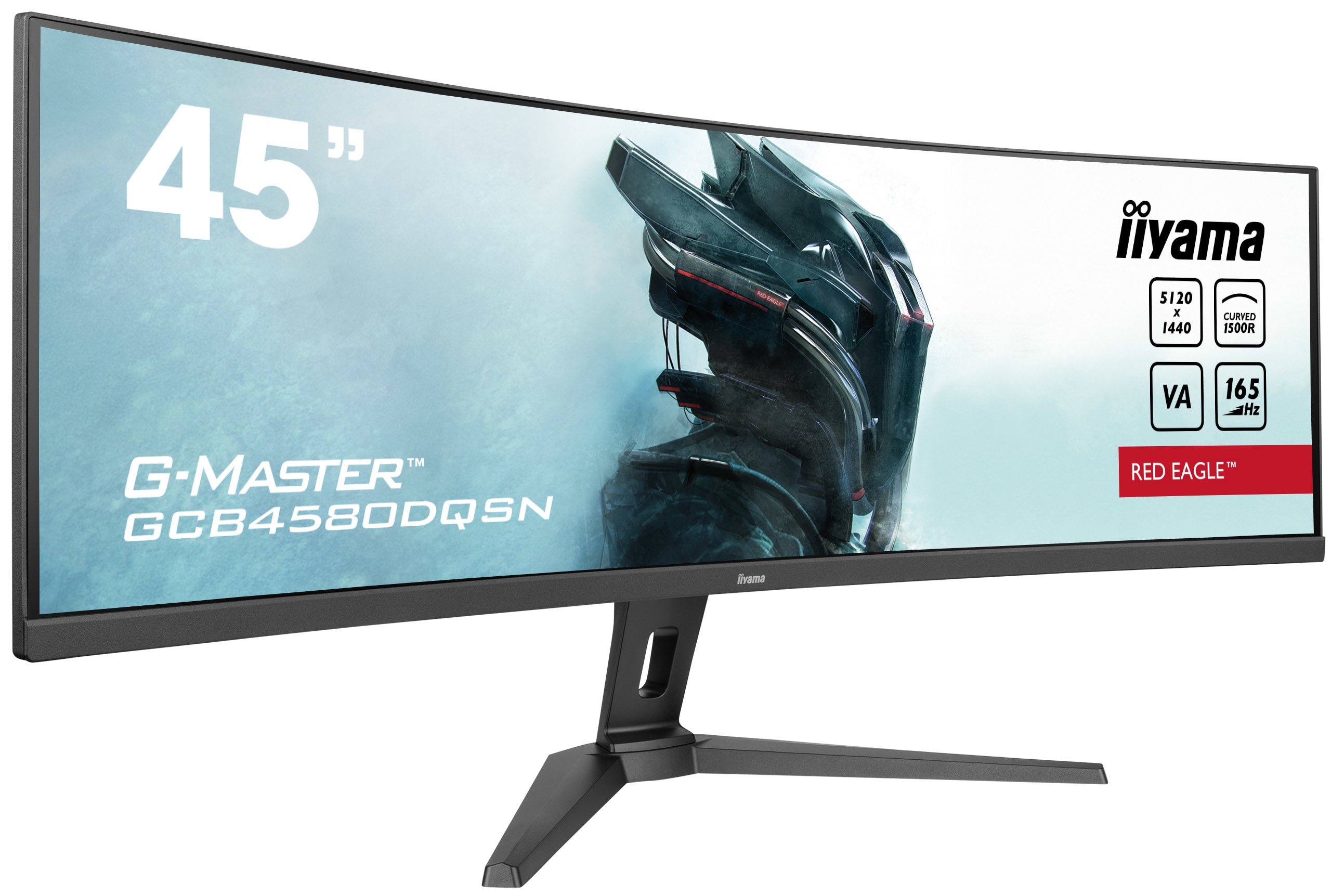 iiyama G-Master – Monitor, 44,5", 5120 × 1440, VA, 450 cd/m², Gebogen