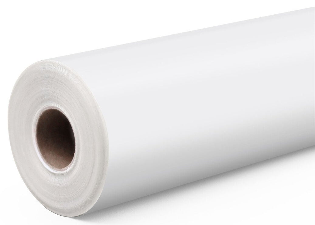 LOKLiK Aufbügelfolie Weiss – matt, 30,5 cm × 12 m, für Loklik Crafter