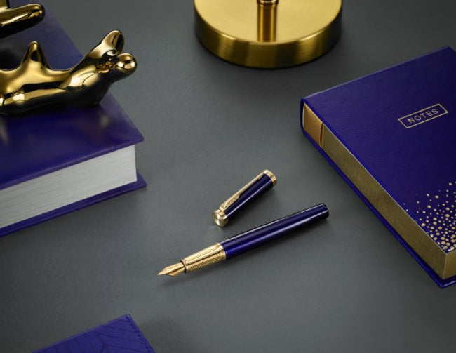 Parker INGENUITY Dunkelblau G.T. – Federspitze F – Patronen