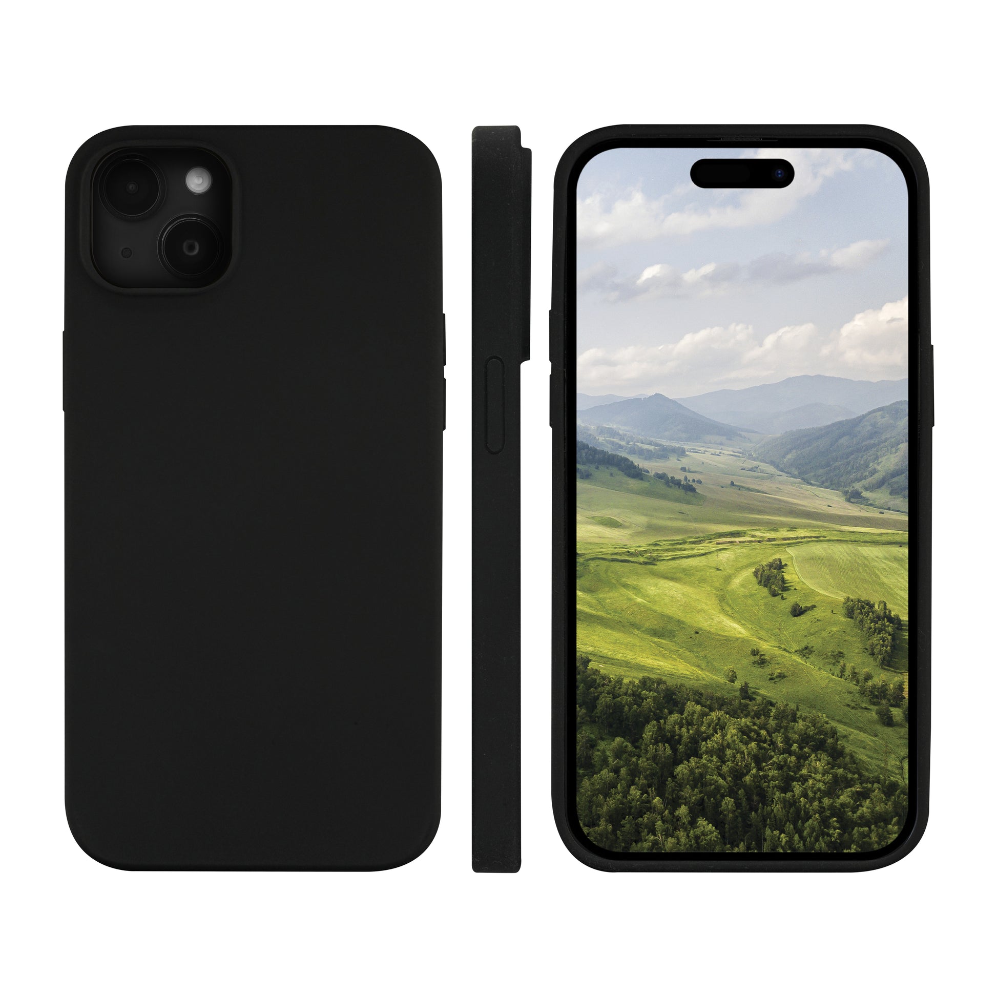 dbramante1928 Monaco MS – Backcover – für Apple iPhone 15 – MagSafe, schwarz