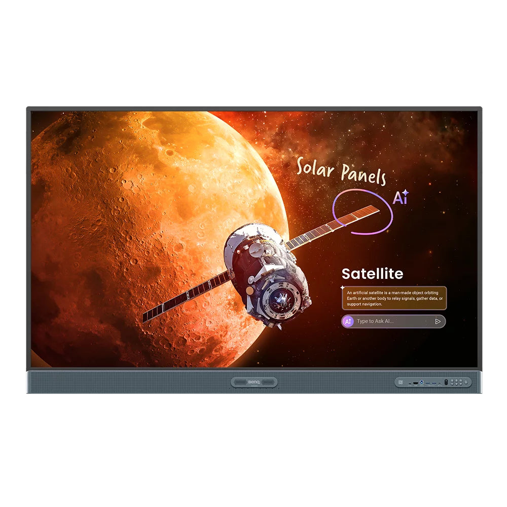 BenQ RP6505 – 65" Touch, 3840 × 2160 (4K), IPS, LAN