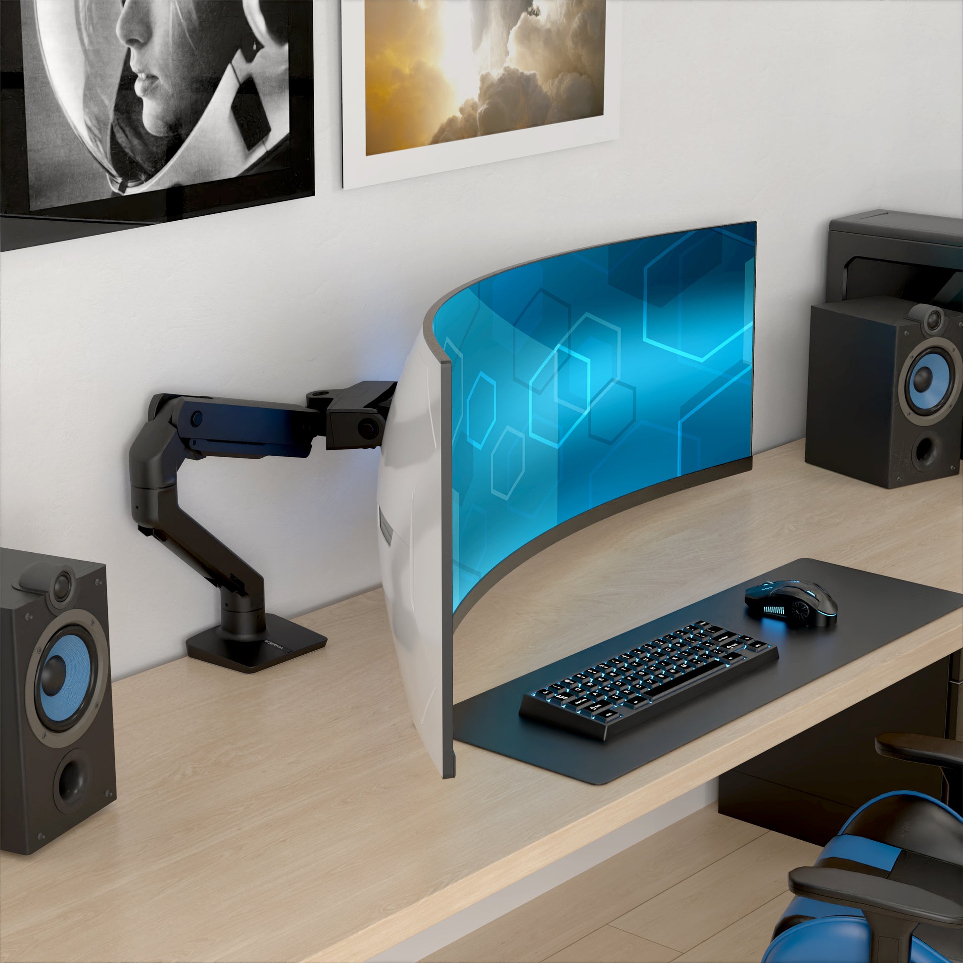 Ergotron HX – Monitorarm, Schwerlast, Drehbar