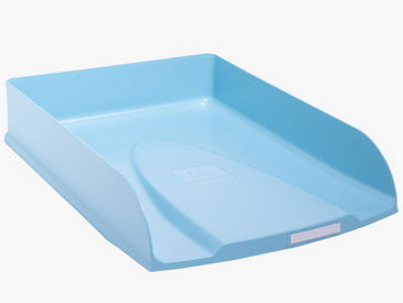 Exacompta Skandi – Briefkorb-Set für A4+, Kunststoff, Hellblau, 6er-Set