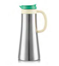 Bodum Thermoskanne Chambord – 1,1 l, Edelstahl, mit Deckel