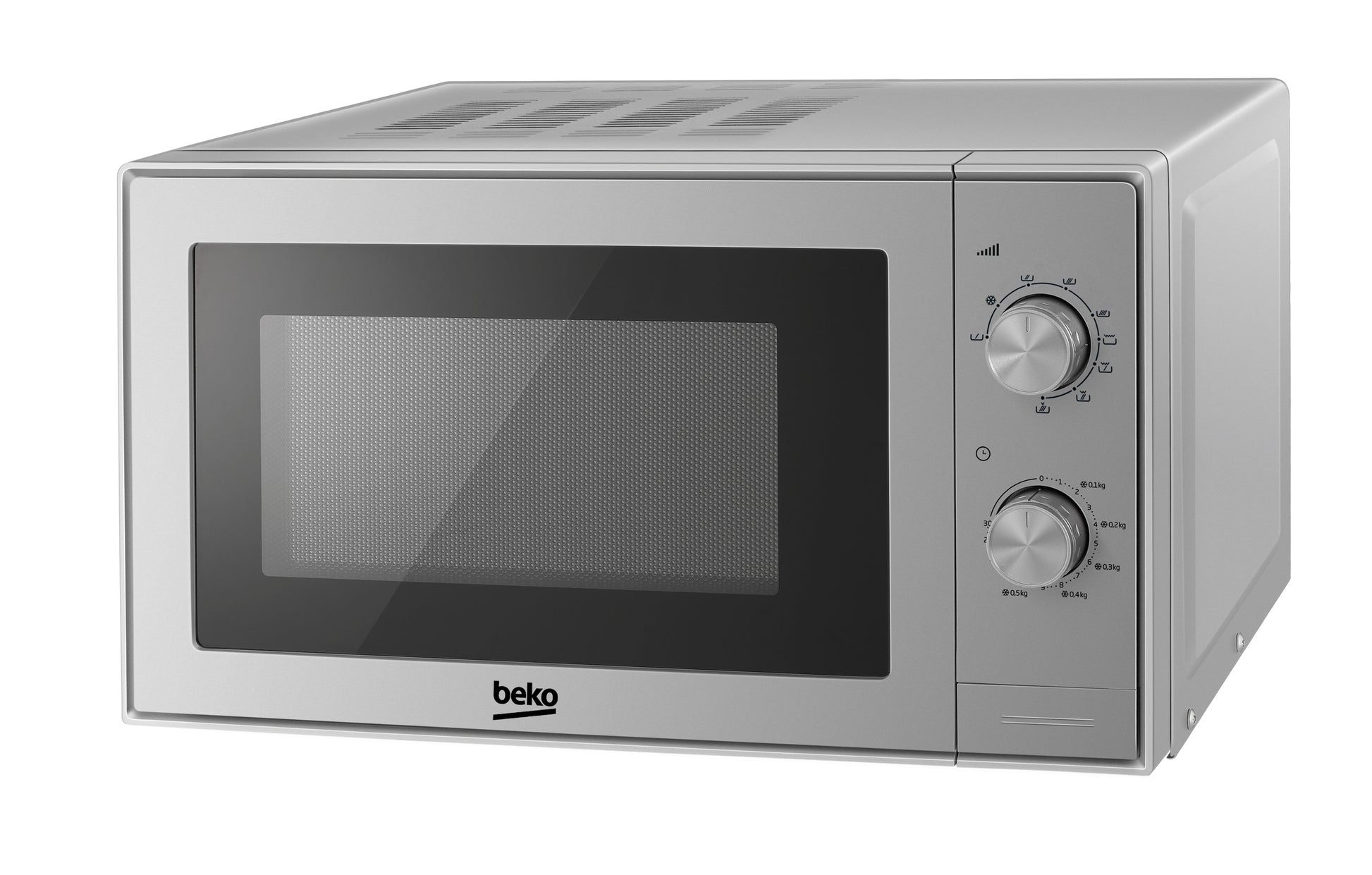 Beko Grill-Mikrowelle MGC20CH – 20 l, Grill, 700 W – silber