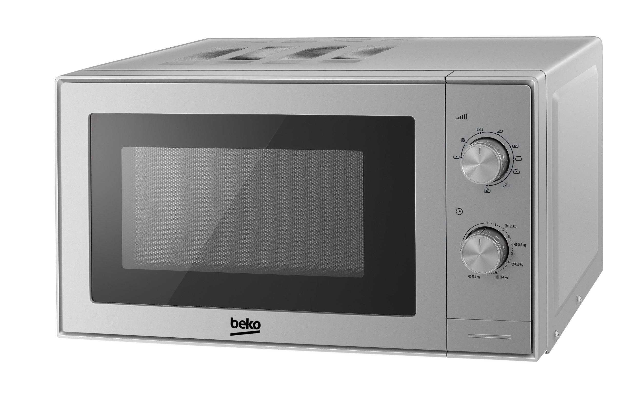 Beko Grill-Mikrowelle MGC20CH – 20 l, Grill, 700 W – silber