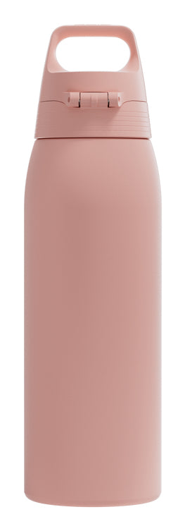 SIGG Shield One Trinkflasche 1 l – Edelstahl, Klappdeckel, Rosa