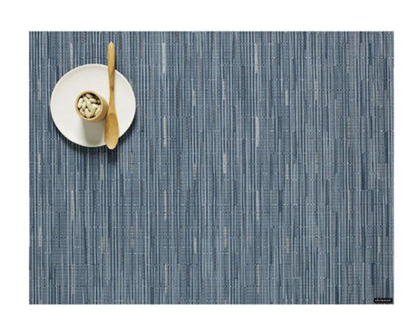 Chilewich Tischset – PVC, Blau, 48 × 36 cm