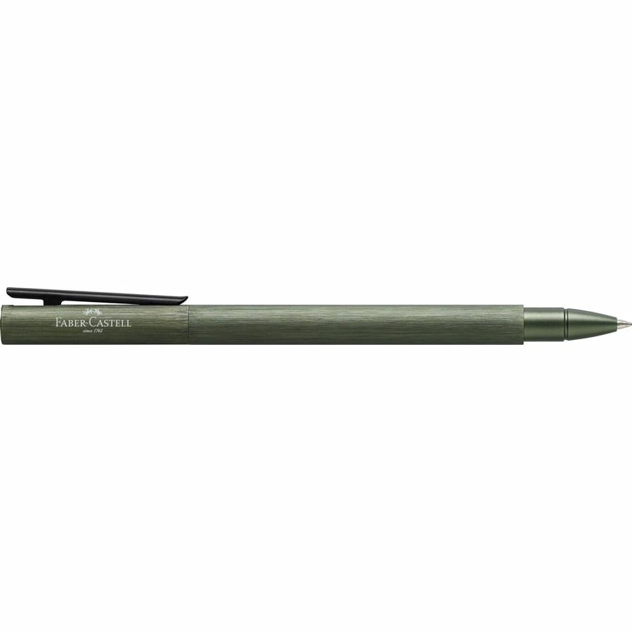 Faber-Castell Neo Slim – Tintenroller, Schwarz, mit Kappe, Aluminium, Sortiert