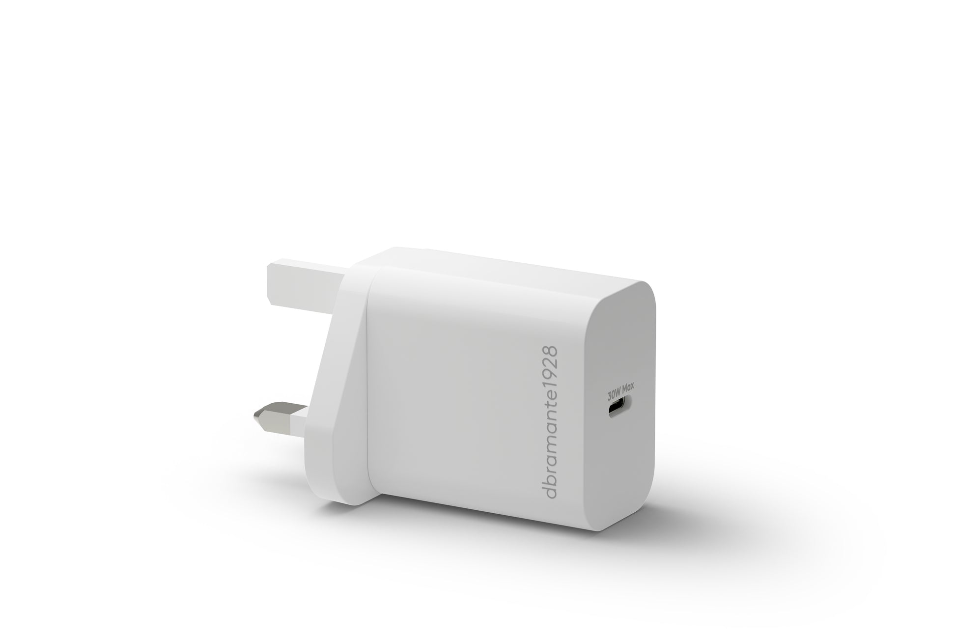 dbramante1928 CH30UKWH7186 USB-Ladegerät 30 W – USB-C×1 – UK-Stecker (Typ G) – Weiss