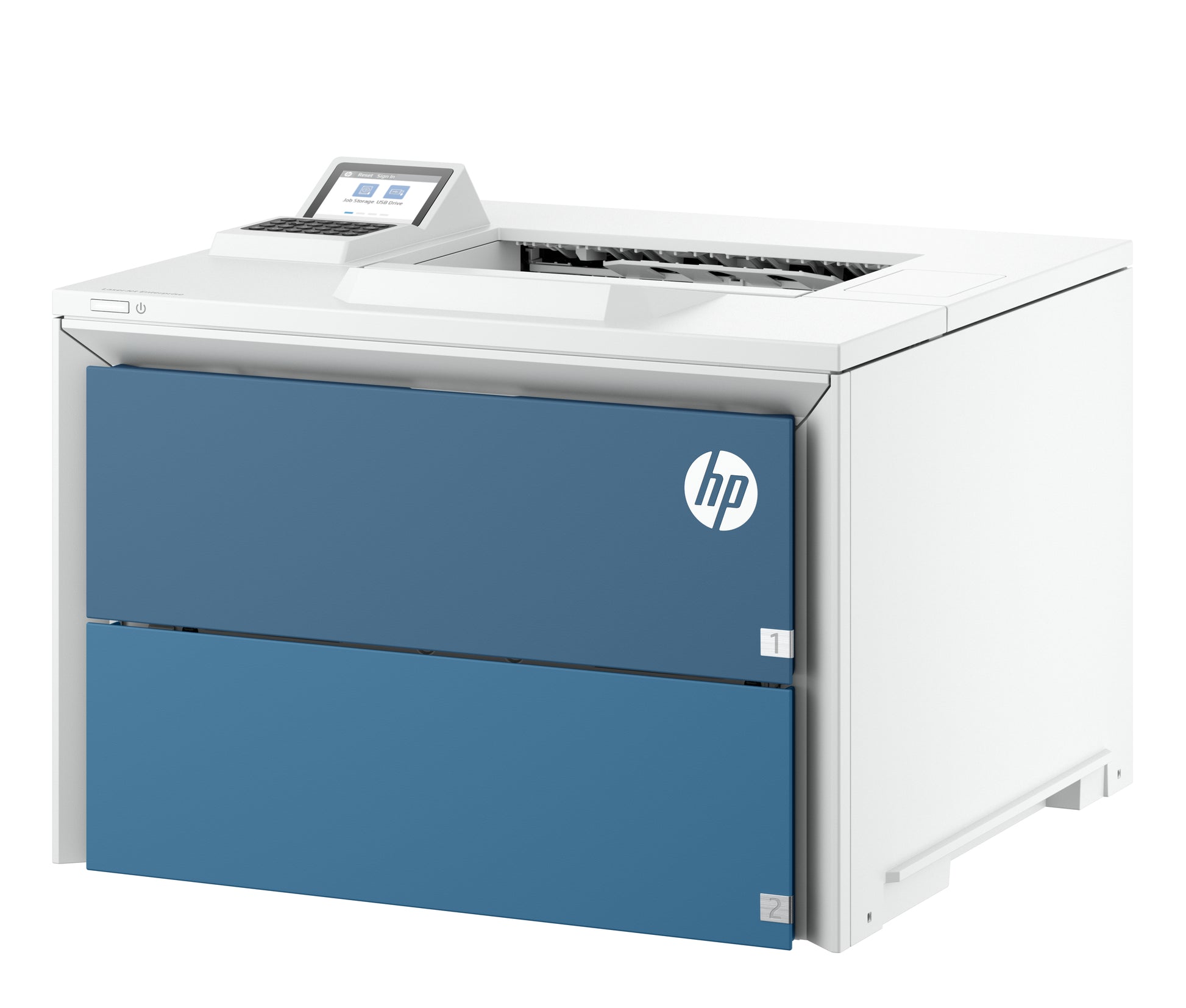 HP LaserJet Enterprise 5501dn – Schwarz-Weiss, A4, Duplex, WLAN, LAN, USB, 50 Seiten pro Minute, AirPrint, Mopria
