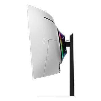 Samsung 54Suxen – Monitor, 49", 5120 × 1440 (5K), OLED, Silber