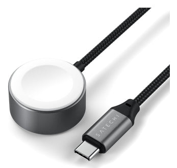 Satechi Kabelloses Ladegerät 5 W – für Smartwatch – weiss, grau
