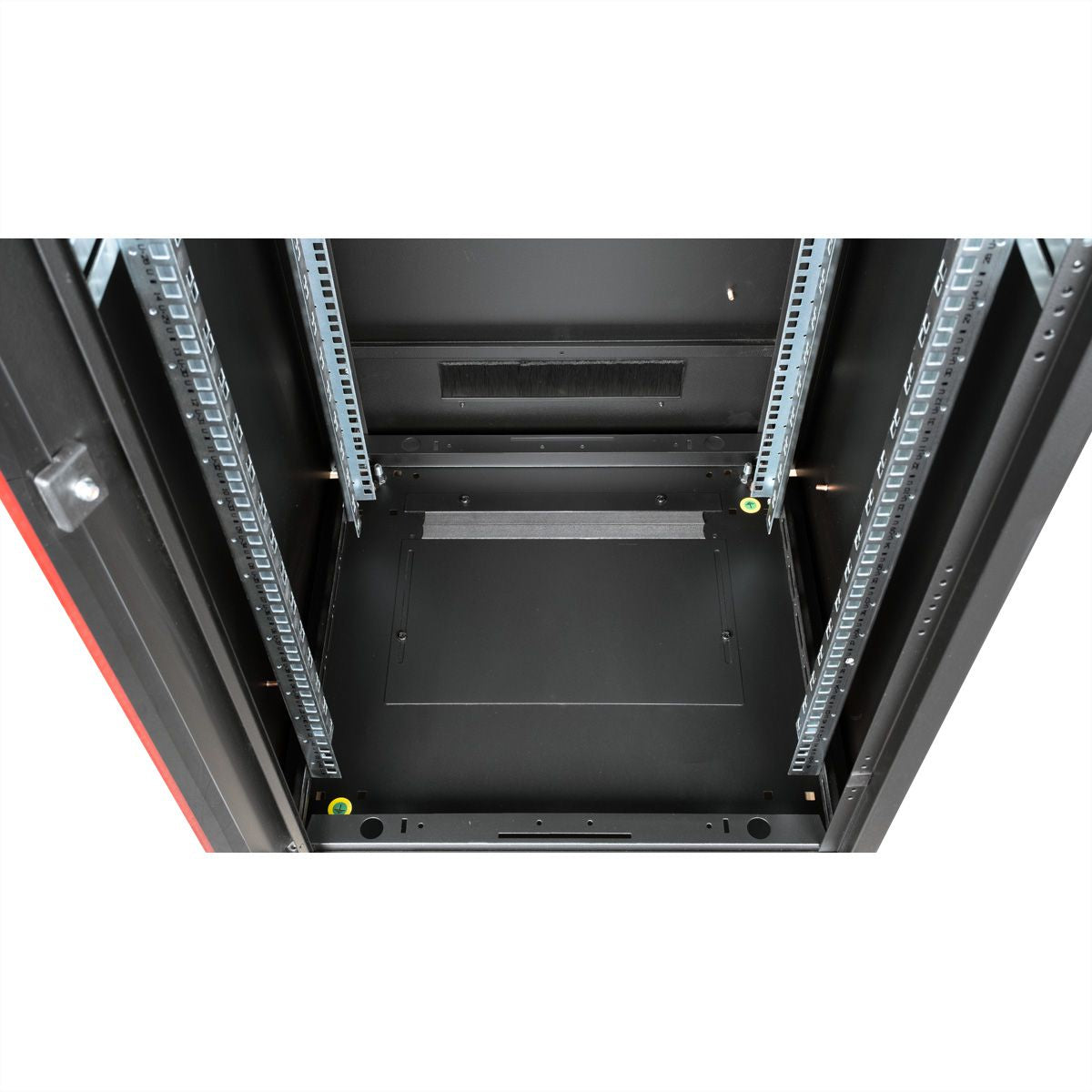ROLINE Pro – 19" Netzwerkschrank 42U, IP20, abschliessbar, 600 × 600 × 2053 mm, schwarz, Stahl
