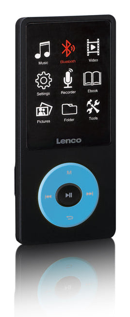 Lenco Xemio-860 – Hi-Res-Player (DAP) – 8 GB, Bluetooth, 18 h – Blau