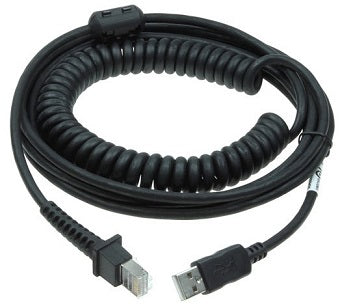 Datalogic Kabel – 90A052289 – RS-232 auf RJ45 – für QuickScan 2500, Gryphon 4200 – schwarz – 5 m