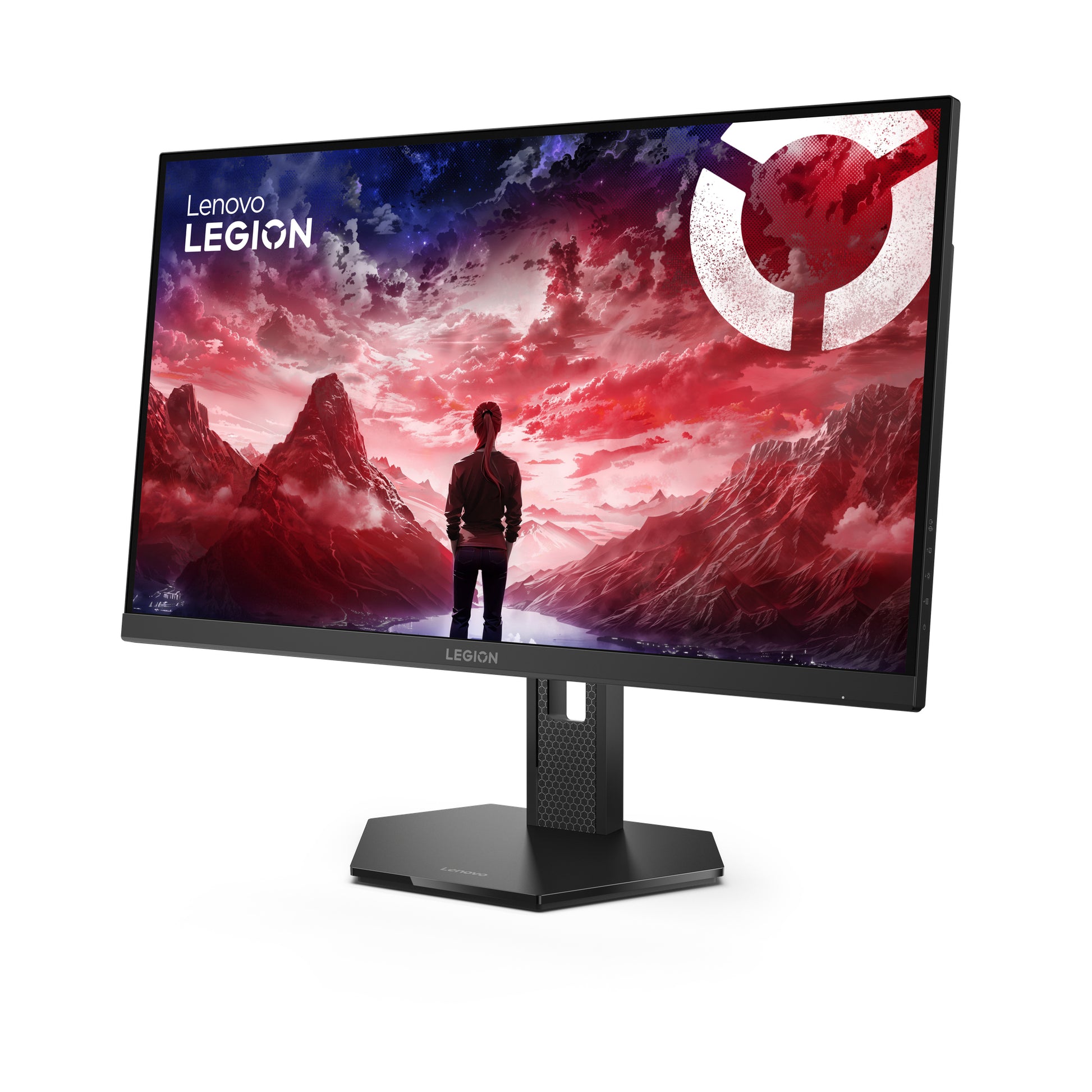 Lenovo Legion 27U-10 – Monitor, 27", G-SYNC kompatibel, FreeSync Premium, VESA 100 × 100, Raven Schwarz