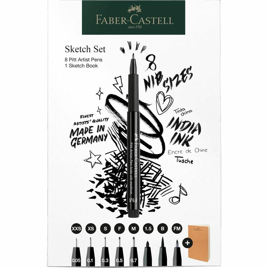 Faber-Castell Skizzenbuch – 140 g/m² – Naturweiss