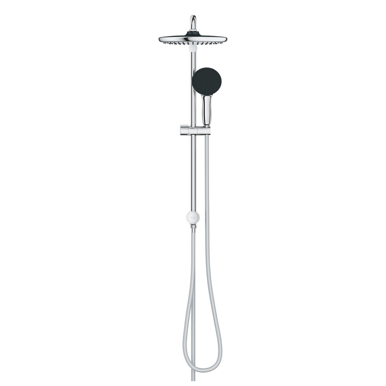 GROHE Duschsystem Vitalio Start 250 – 150 cm Schlauch, Metall, Chrom