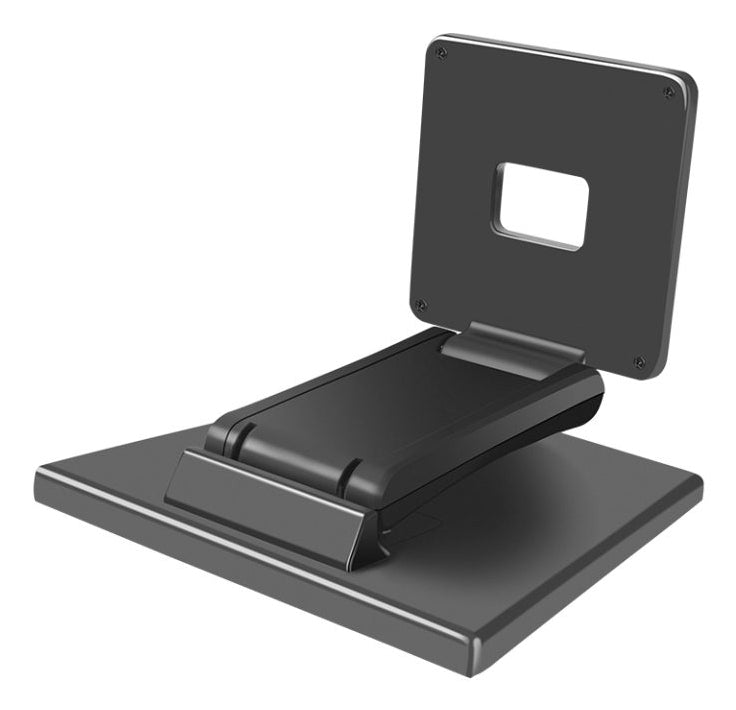 Hagor 8431 – POS-Halterung, VESA 75/100, Höhenverstellung, 6,5 kg Tragkraft, für Bildschirme 33–61 cm, Schwarz