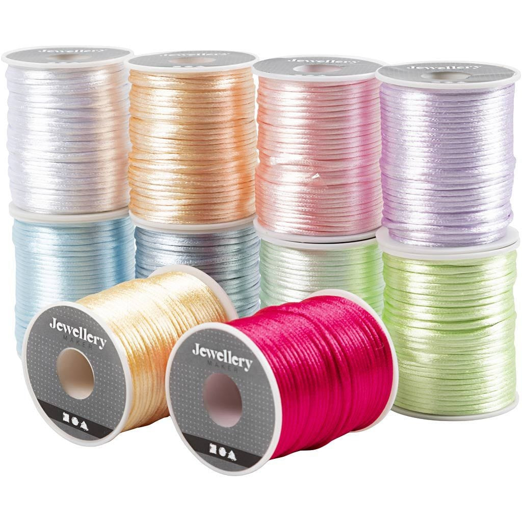 Creativ Company Satinband – 50 m, 2 mm breit