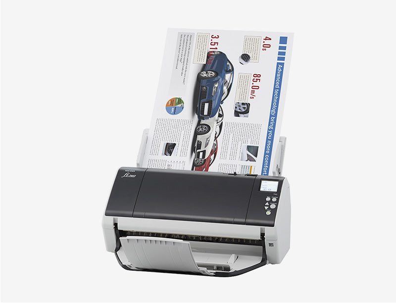 Ricoh FI-7460 – Dokumentenscanner, A3, Duplex, 60 ppm, 600 dpi, ADF 100 Blatt, USB, für Windows