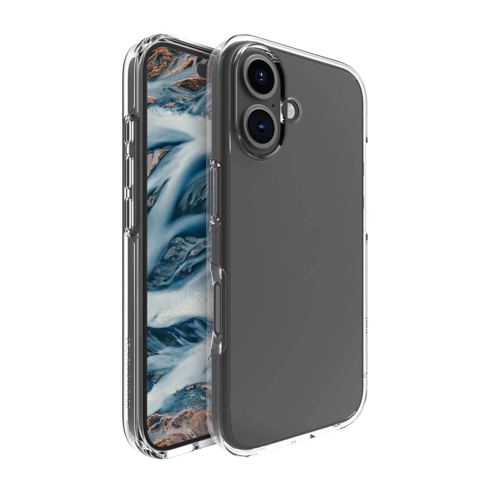 dbramante1928 Iceland Pro Backcover – für Apple iPhone 16, recycelbarer Kunststoff, transparent