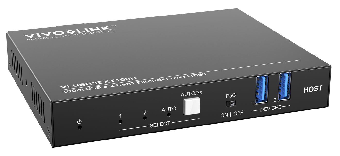 Vivolink USB 3.2 Gen 1 Extender über HDBaseT, bis 100 m