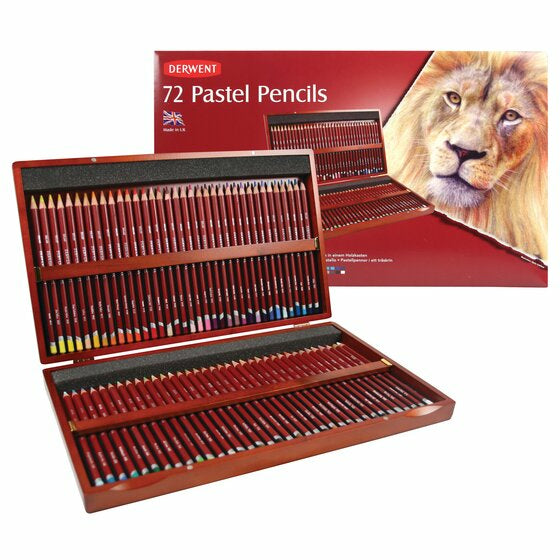 Derwent Buntstifte Professional Pastell – 72 Farben