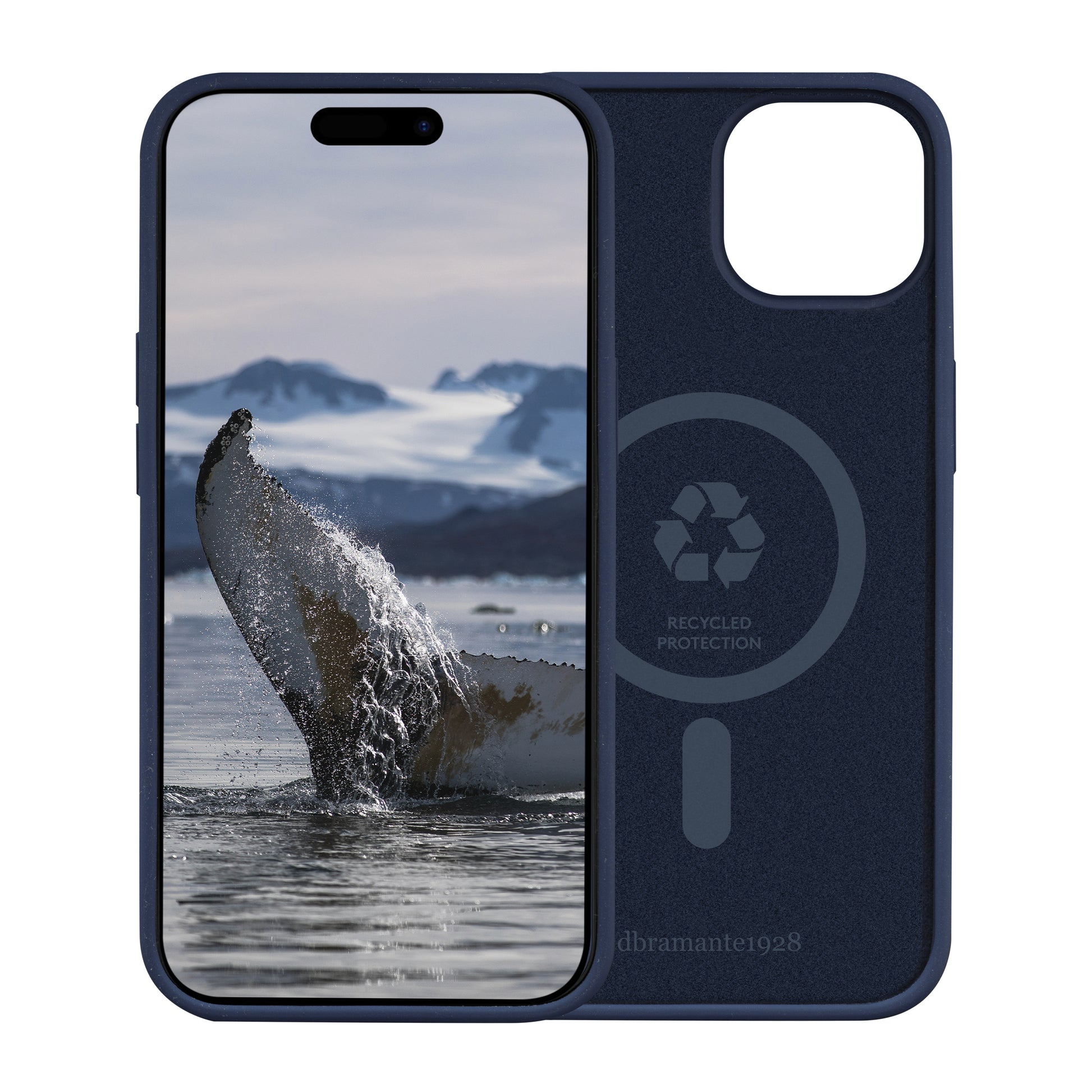 dbramante1928 Monaco Backcover – für Apple iPhone 15 Plus, MagSafe, Blau