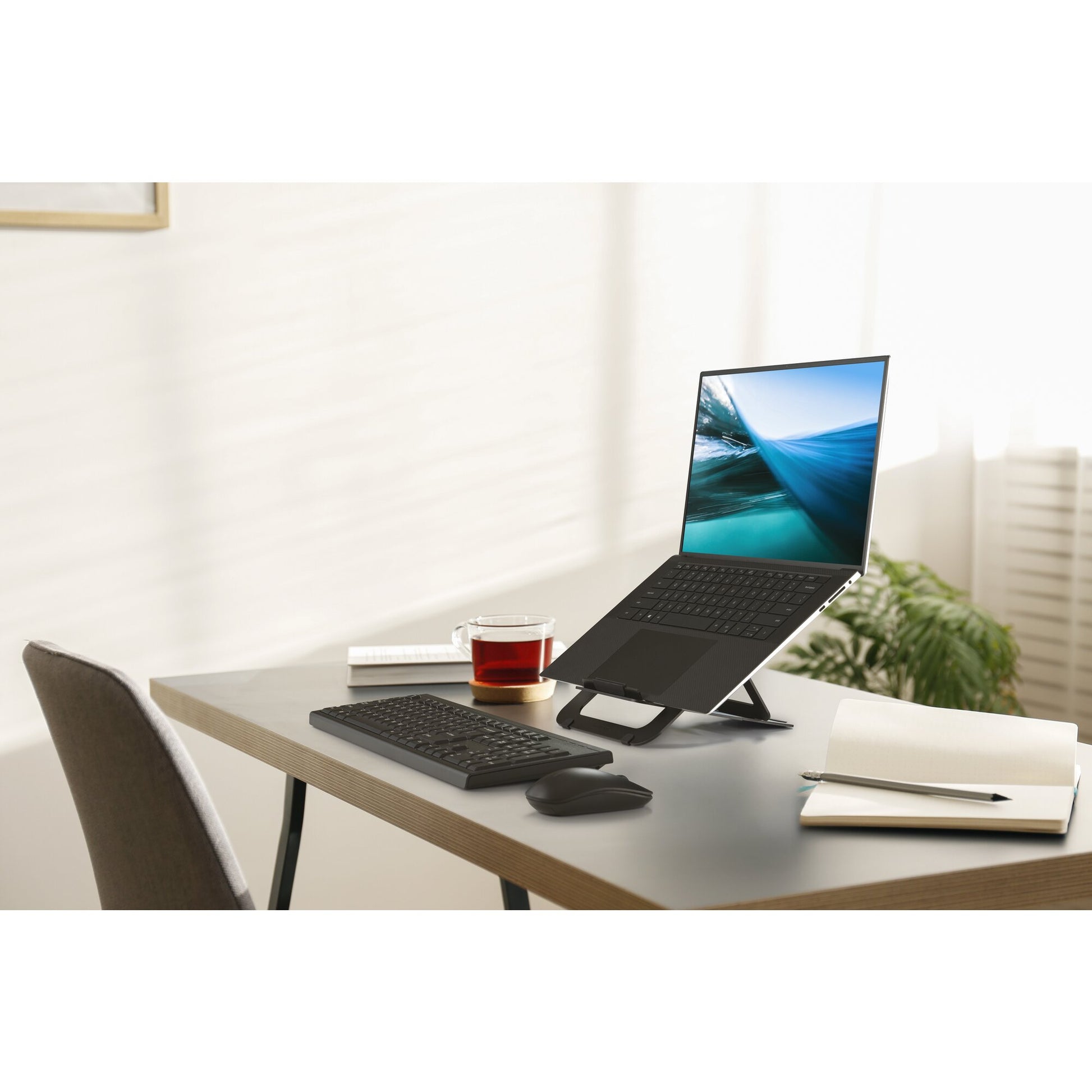Kensington Laptop-Ständer – bis 17", verstellbar – Schwarz