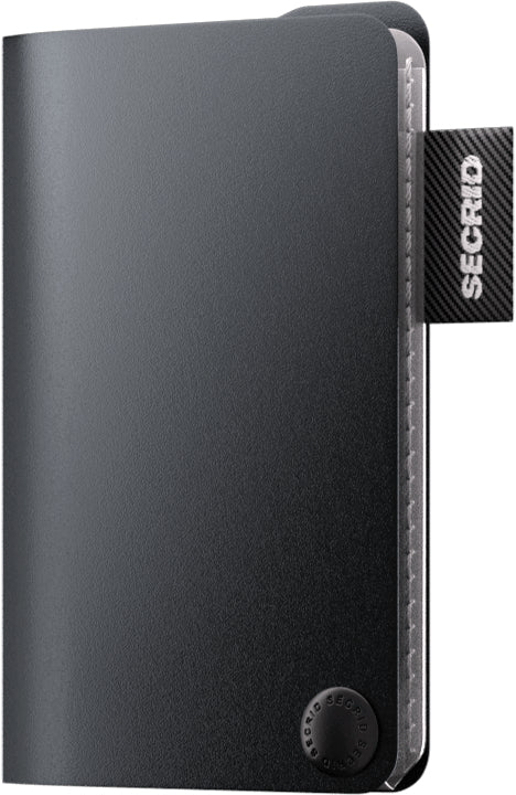 Secrid Münz-Portemonnaie – RFID-Schutz – 54 × 2,5 × 86,5 mm – Schwarz, Transparent – Polypropylen (PP)