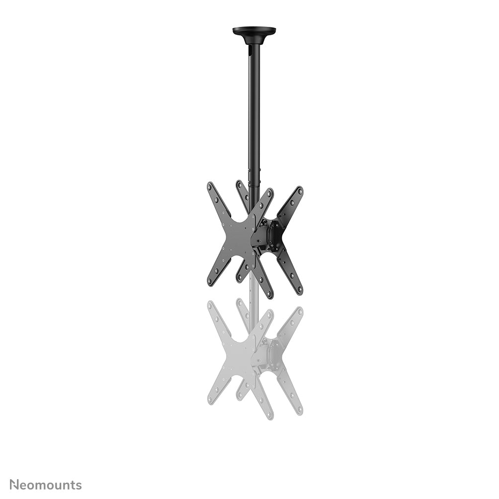 Neomounts FPMA-C340DBLACK – Deckenhalterung, neigbar, bis 75", VESA 400×400, bis 50 kg, schwarz