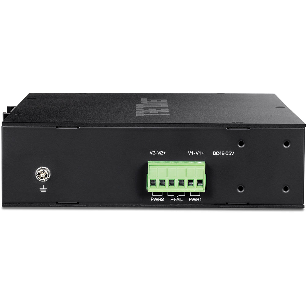 Trendnet TI-PGM102 – Industrieschalter – 8× 1G, 2× SFP, PoE+, PoE-Budget 240 W, Hutschiene