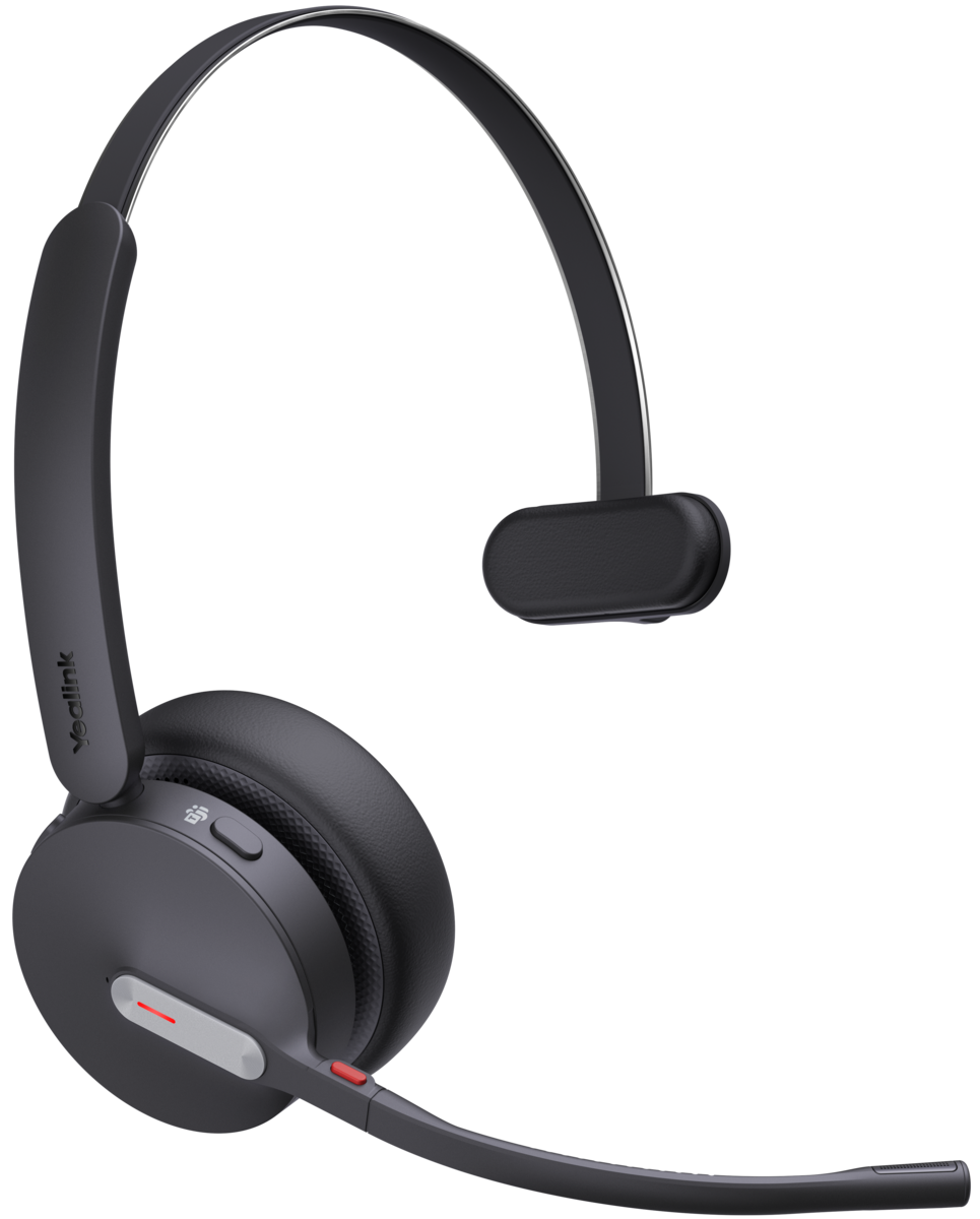 Yealink BH70 – Mono Headset – USB-C – für Microsoft Teams – schwarz