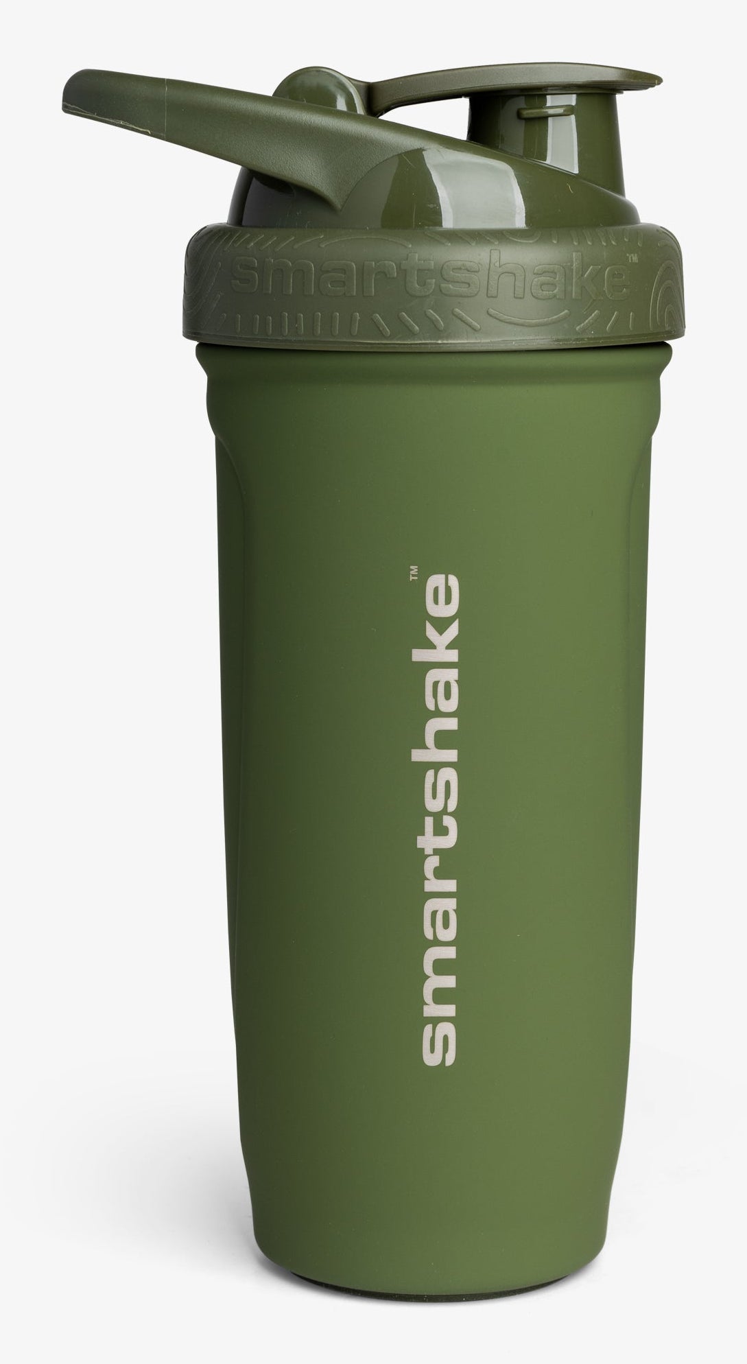Smartshake Reforce Trinkflasche 900 ml – Edelstahl, Sportdeckel, Grün