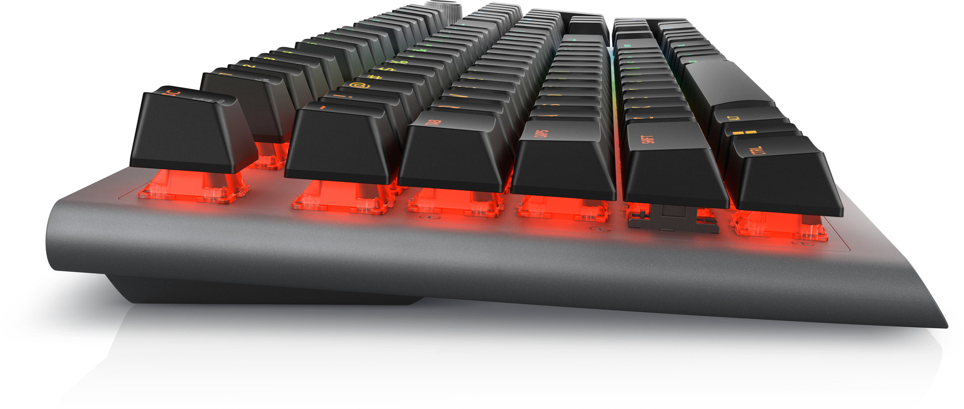 Alienware AW920K – Gaming-Tastatur – Mechanisch (Cherry MX Red) – Bluetooth & 2,4 GHz (USB-A) – RGB