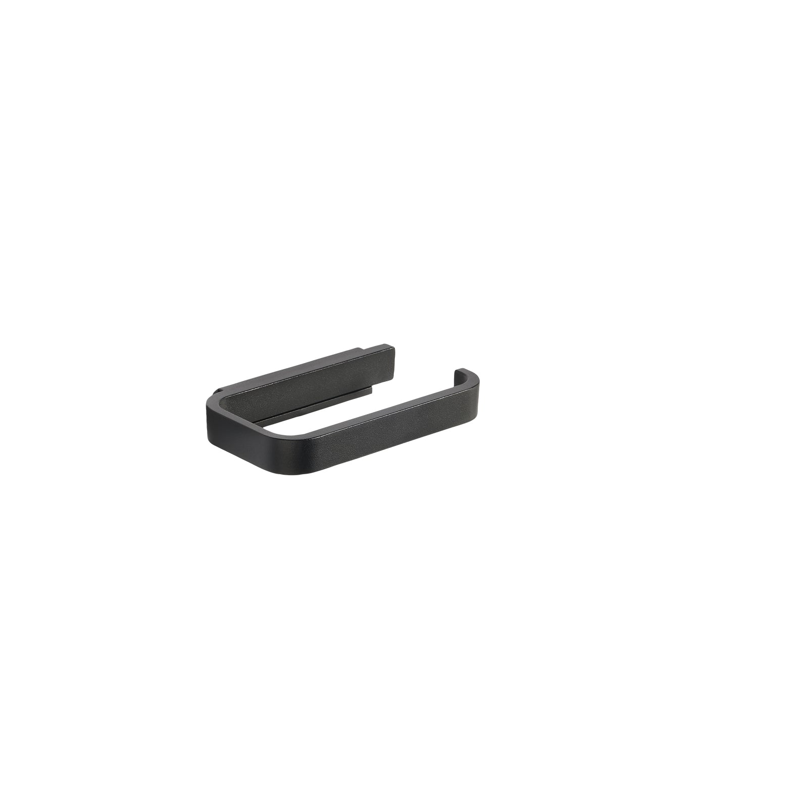 Zone Denmark Toilettenpapierhalter – Aluminium, Schwarz, Wandmontiert, 8,4 × 14,6 × 2 cm