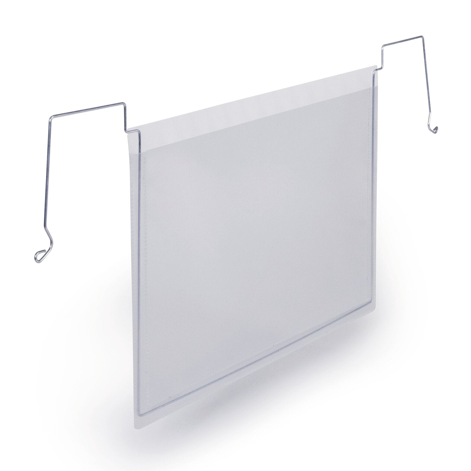 Durable Drahtbügeltasche – A5 quer, PP transparent, 50 Stück