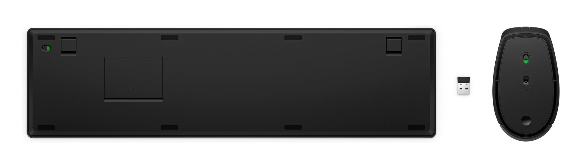 HP 655 – Tastatur-Maus-Set – Mechanisch – 2,4 GHz USB-A (Empfänger) – QWERTY (US-INT) – Schwarz