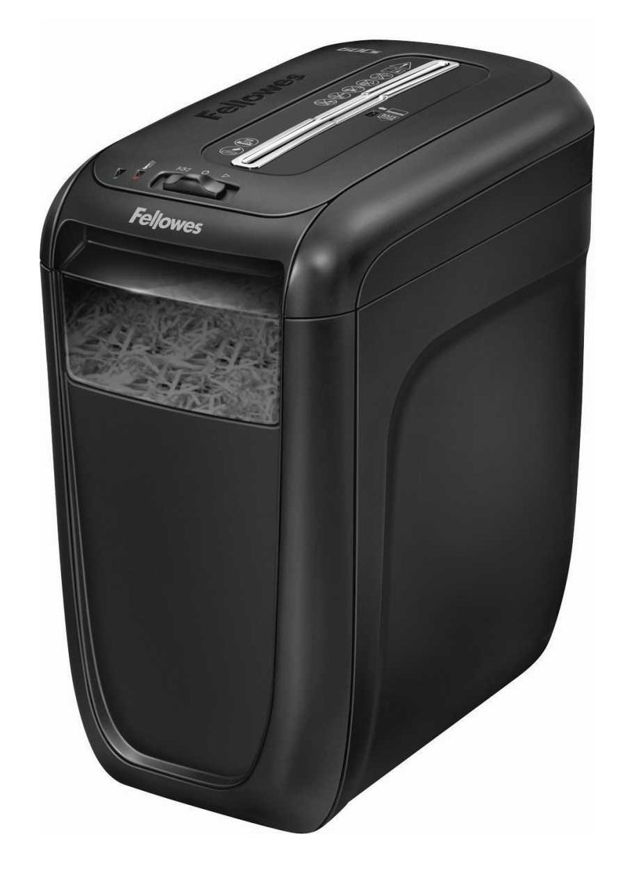 Fellowes Powershred 60Cs – Aktenvernichter, DIN P-4, Partikelschnitt 4 × 40 mm, 10 Blatt, 22 l