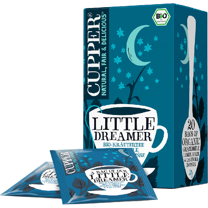 Cupper Tee Cupper – Kräutertee Lavendel – Teebeutel 20 Beutel – Bio