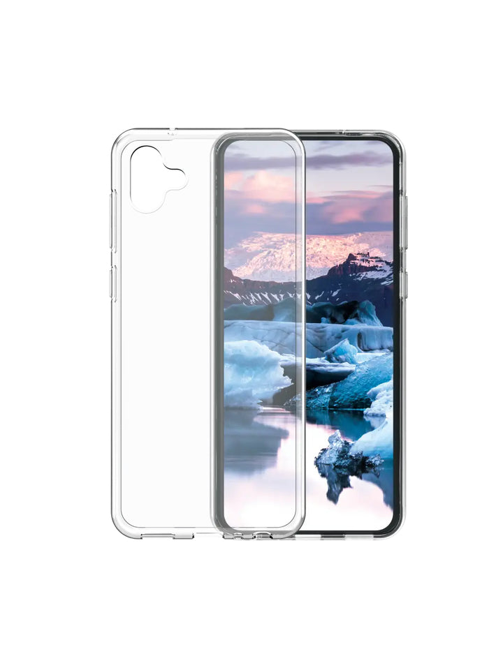 dbramante1928 Backcover – für Samsung Galaxy A04 4G, Kunststoff, transparent, bis 1,2 m sturzsicher