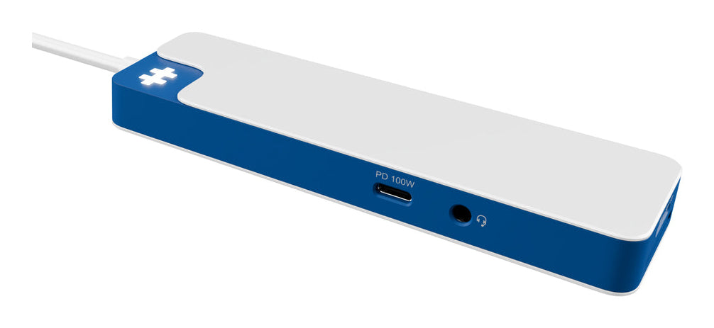 Targus HyperDrive Flex Multiport-Adapter – USB-C, 1× HDMI, 5× USB-A, 100 W PD, microSD, für Windows/Mac