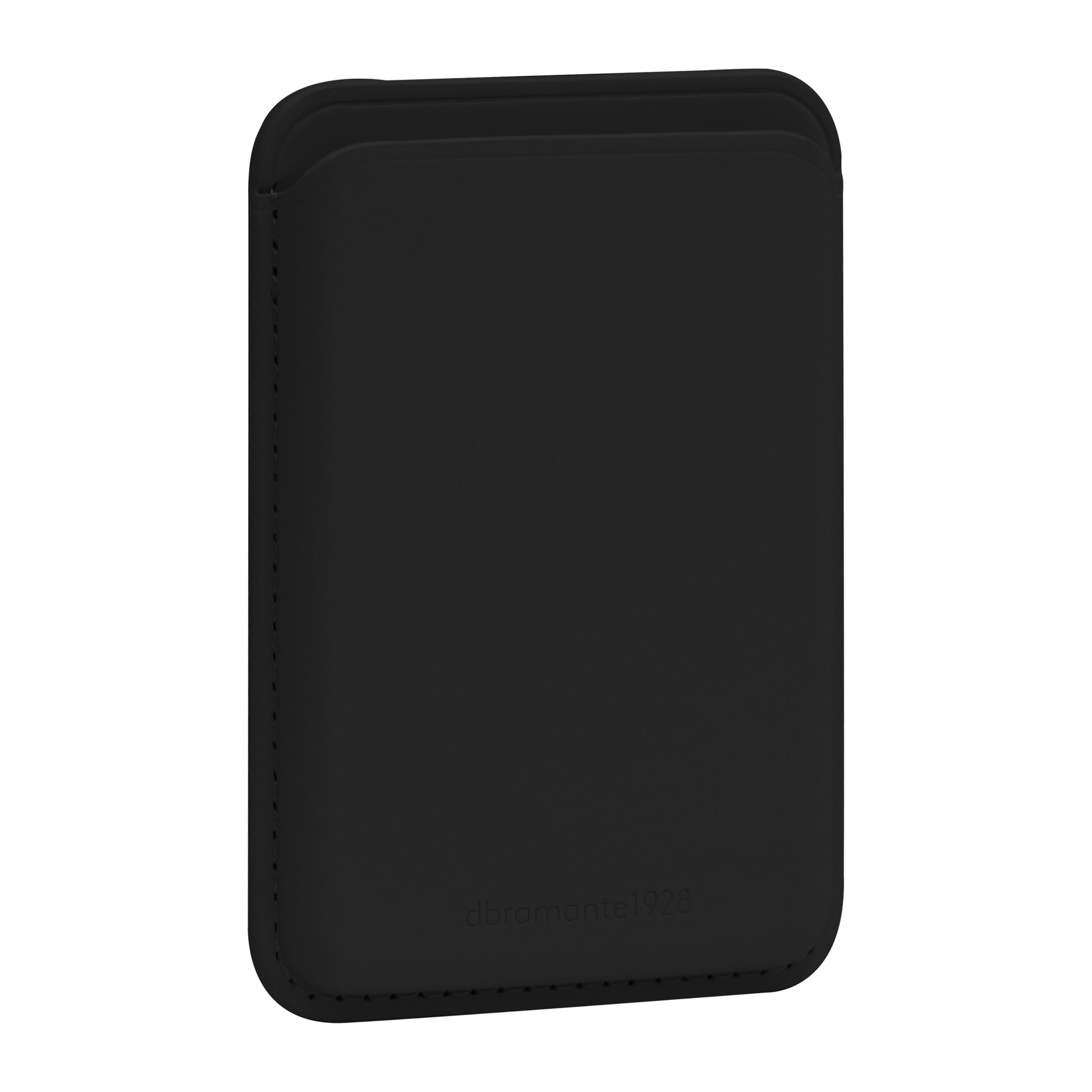 dbramante1928 Wallet mit MagSafe ICON – Kartenhalter/Wallet – 3 Kartenfächer – für iPhone (MagSafe) – Schwarz
