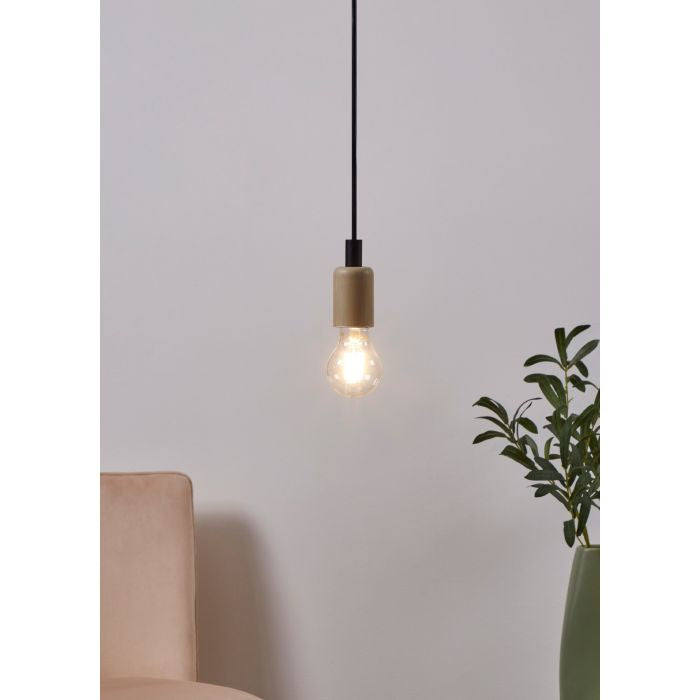 EGLO LED-Leuchtmittel E27 A60 – Warmweiss 2700 K, 470 lm, 4 W – IP20 – 1 Stk. – Transparent, Glas