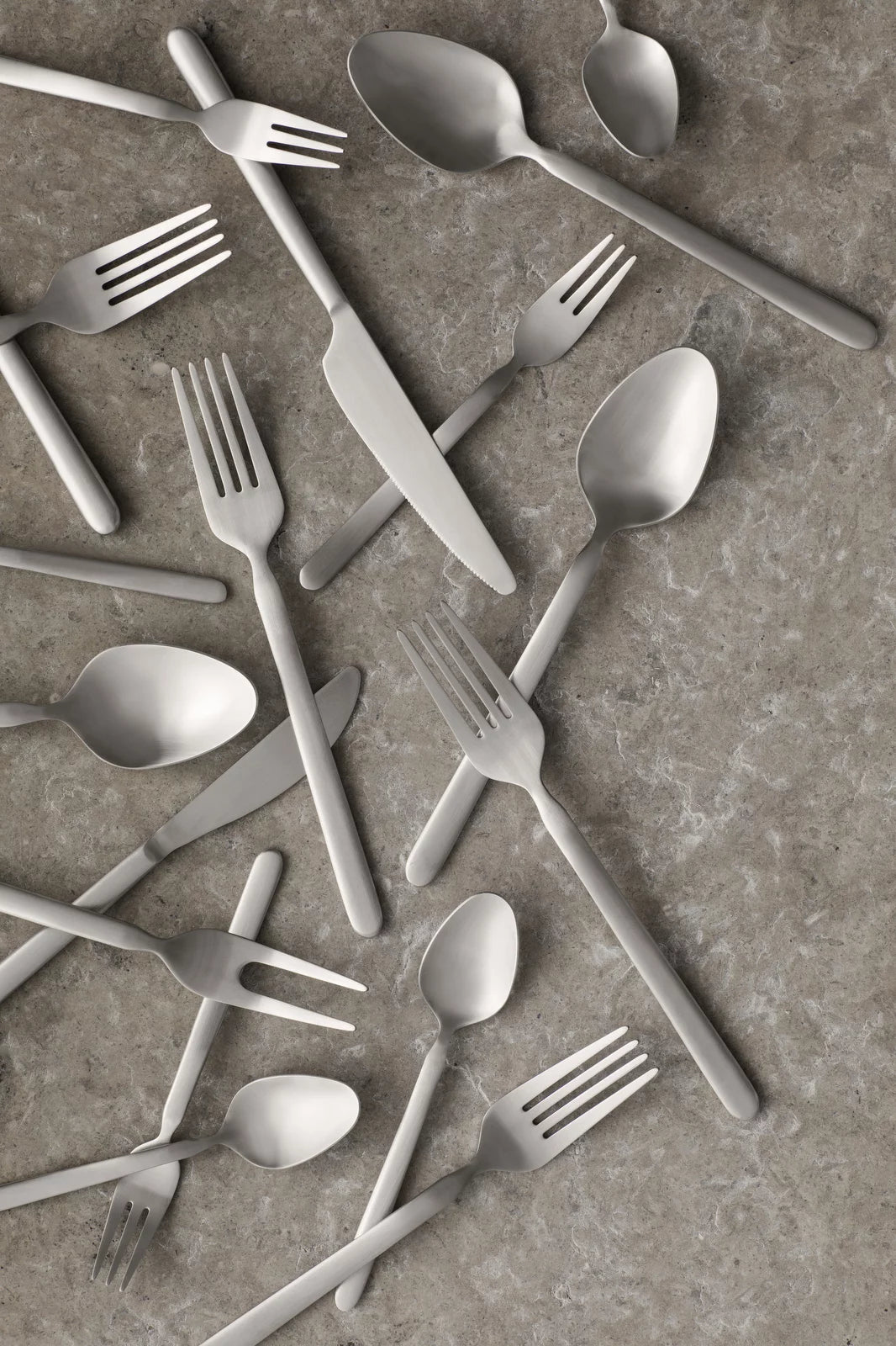Blomus STELLA Kuchengabeln – 4er-Set, 15 cm, Edelstahl, Silber, spülmaschinenfest