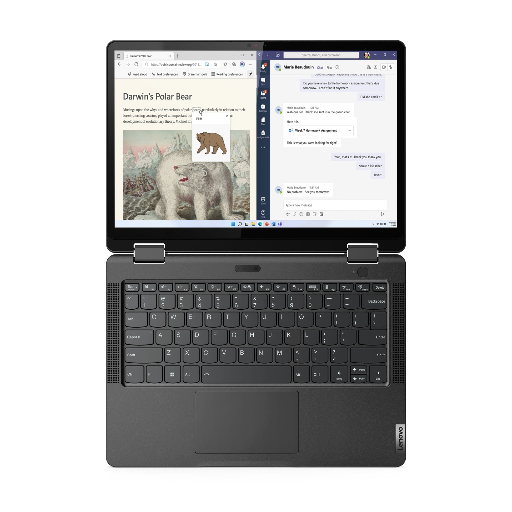 Lenovo 13w Yoga Gen 2 Hybrid (2-in-1) – Windows 11 Pro, Schweiz