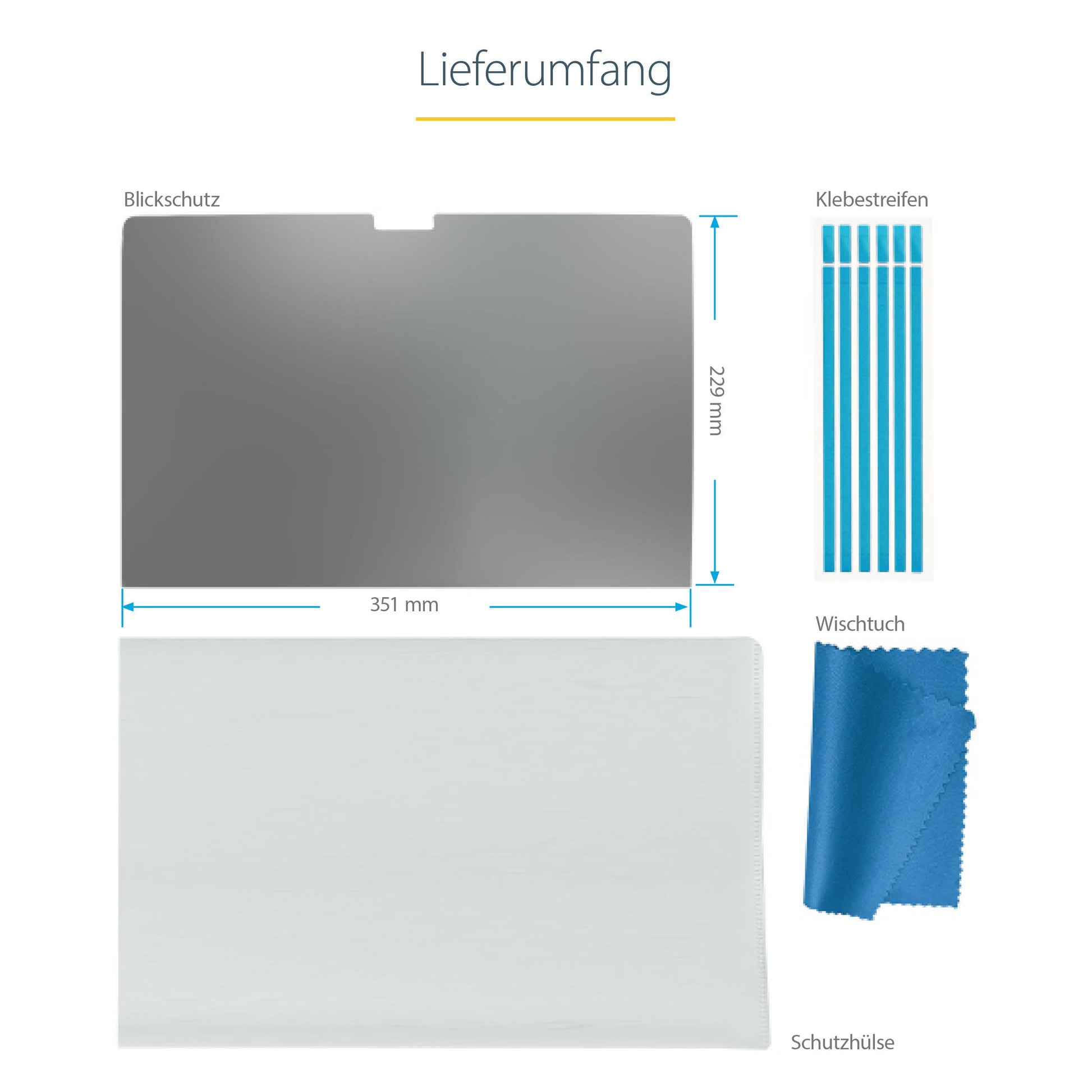 StarTech.com Displayschutz für Apple MacBook 16"