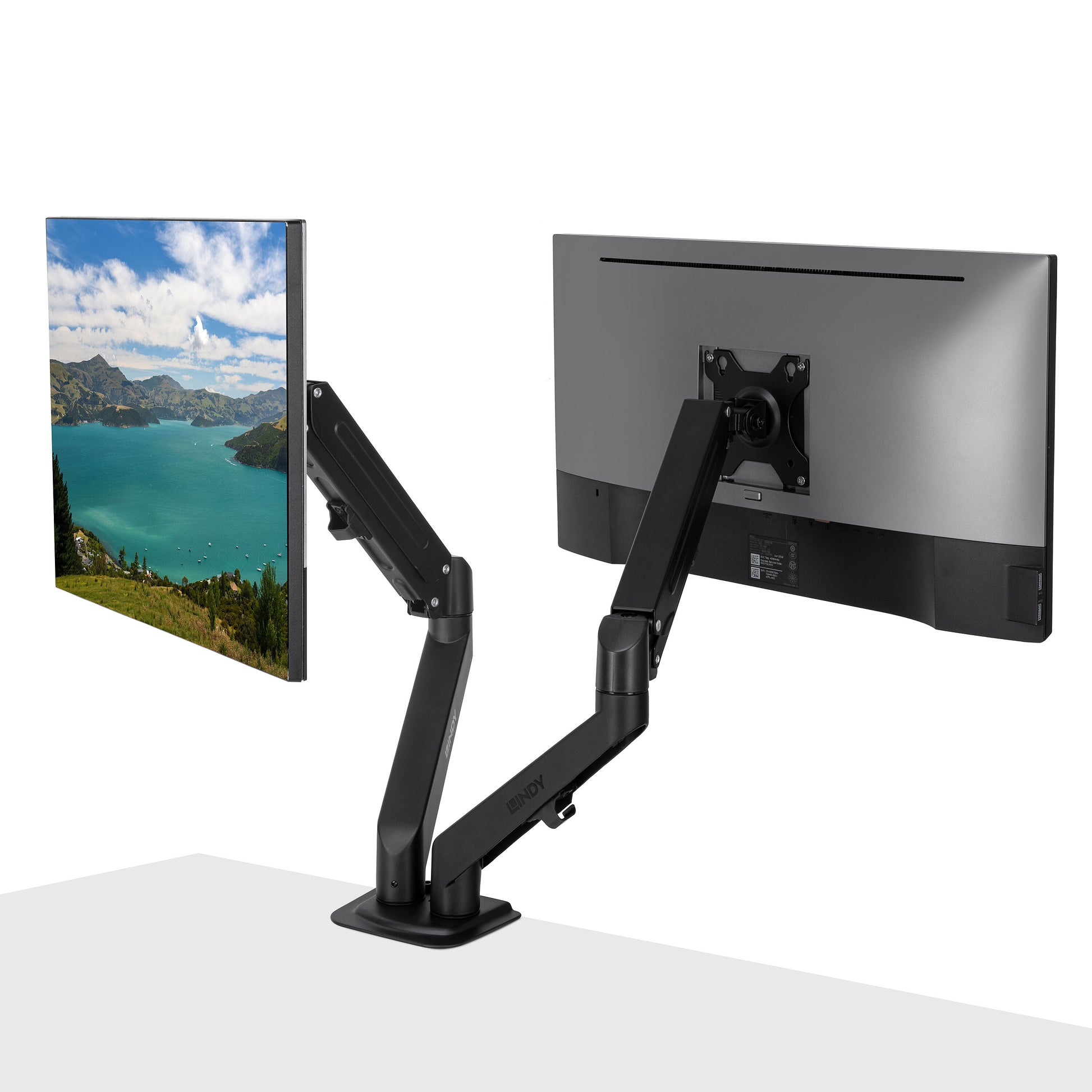 Lindy Monitorhalterung, Standfuss, bis 27", schwarz